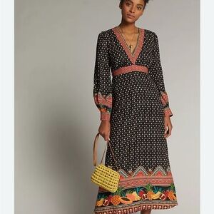 FARM RIO 🏝️ Anthropologie 🏝️ Isobel Maxi Dress